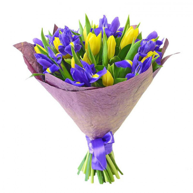 Букет цветов "Небо в алмазах" Букет цветов "Небо в алмазах"